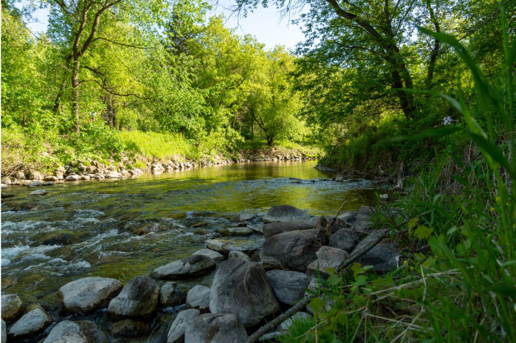 Scenic view of the Rouge River, Rouge Urban National Park