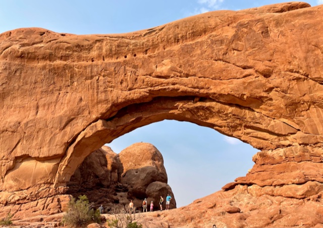 Hiking Arches Canyonlands NP from Moab Utah Parks Peaks with Peter