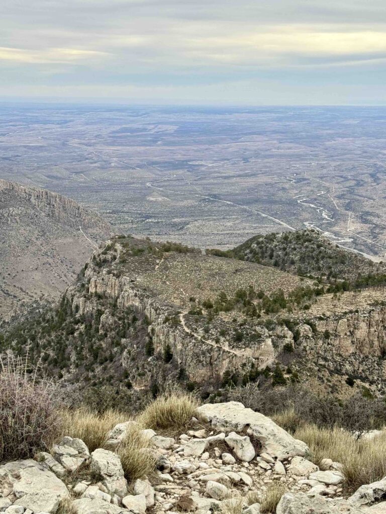 the top of texas, guadalupe peak trail